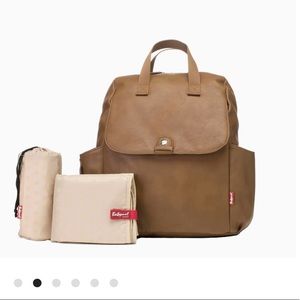 Babymel vegan leather backpack
